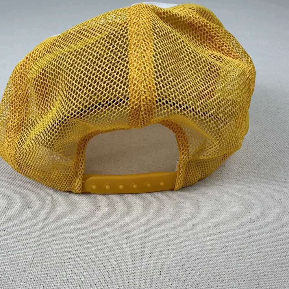 Vintage 70s Anchorage Northern Knights Alaska Snap Back Hat CBA EB Basketball